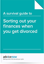 Sorting out finances on divorce